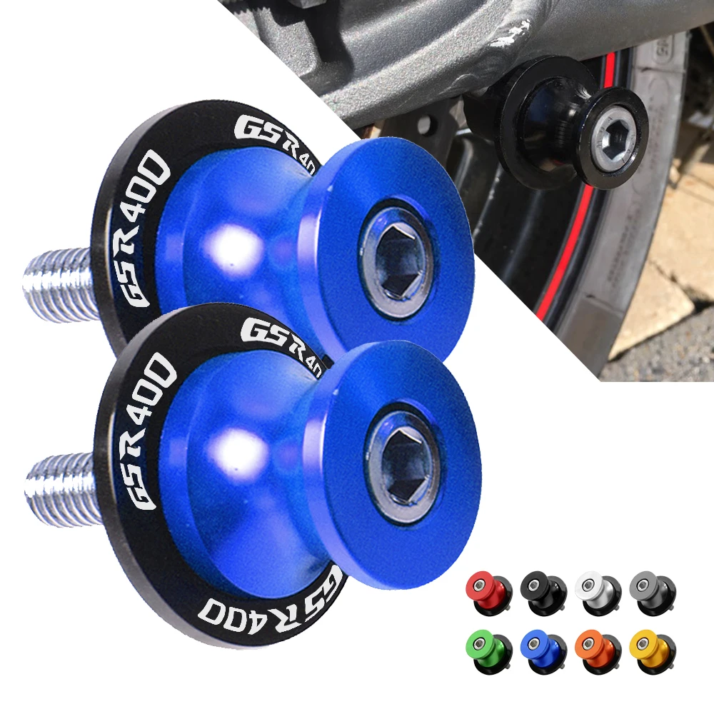 

8M For SUZUKI GSR 400 GSR400 2008 2009 2010 2011 Motorcycle Stand Screws Motorcycle Swingarm Spools Slider Stand Screws Paddock