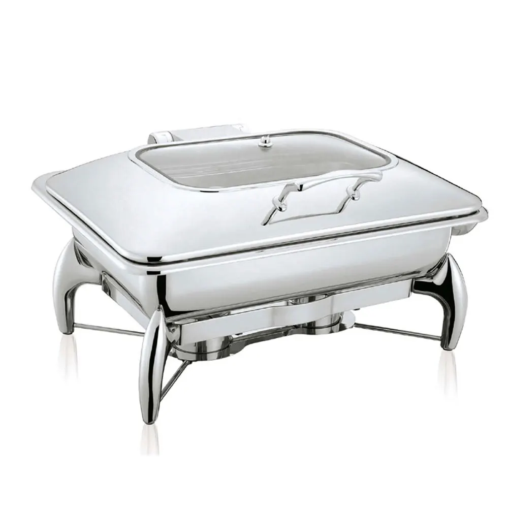 

Luxurious Chafing Dish Set For Buffet Restaurant, Hydraulic buffer Food Warmer With Heating Function Buffet Stoves Caterer