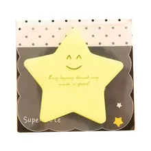 DC008 милые в форме капли воды Липкие заметки Kawaii школьные принадлежности смайлик Post-it наклейки для заметок бумажные офисные канцелярские принадлежности