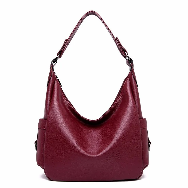 

Luxury Handbags Women Bags Designer 2019 Vintage Soft Leather Shoulder Bag Female Sac A Main Women Leather Messenger Bags New