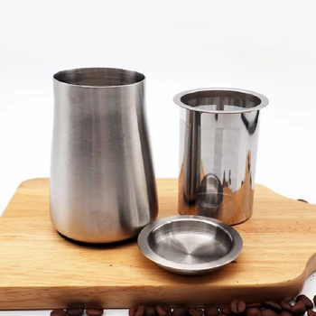 

Stainless Steel Coffee Powder Sieve Cocoa Flour Dustproof Flour Filter Cup Coffee Sifter Strainer Cooking Tools Accessories