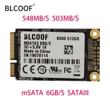 MSATA-SATA SSD 512 ГБ Мини Внутренний твердотельный накопитель Жесткий диск SSD BLCOOF для ноутбука и настольного компьютера продвижение