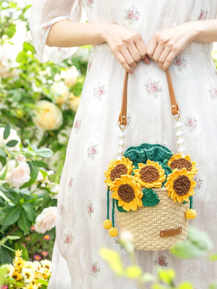 flower basket bag