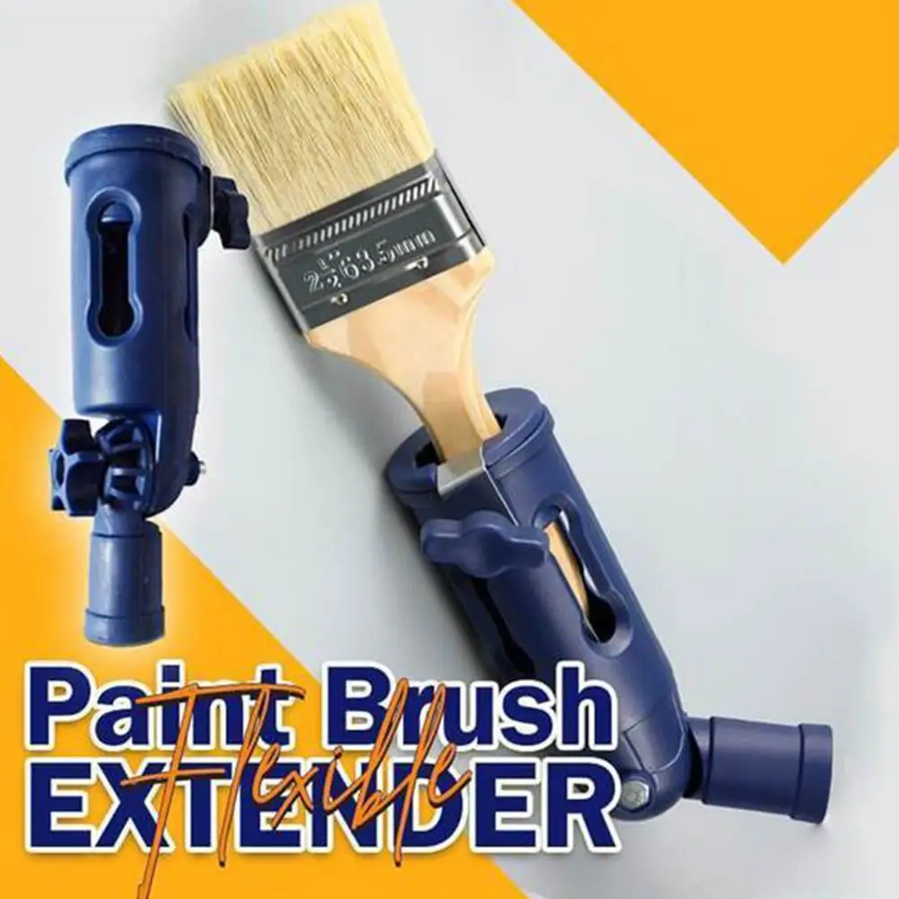 Paint Brush Extender Paint Roller Extension Pole Clamping Tool