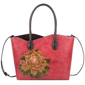 

Women Elegant Genuine Leather Handbags luxury Shoulder Crossbody Bag Handbag Designer Purse Satchel Messenger Bag Lady Tote bags