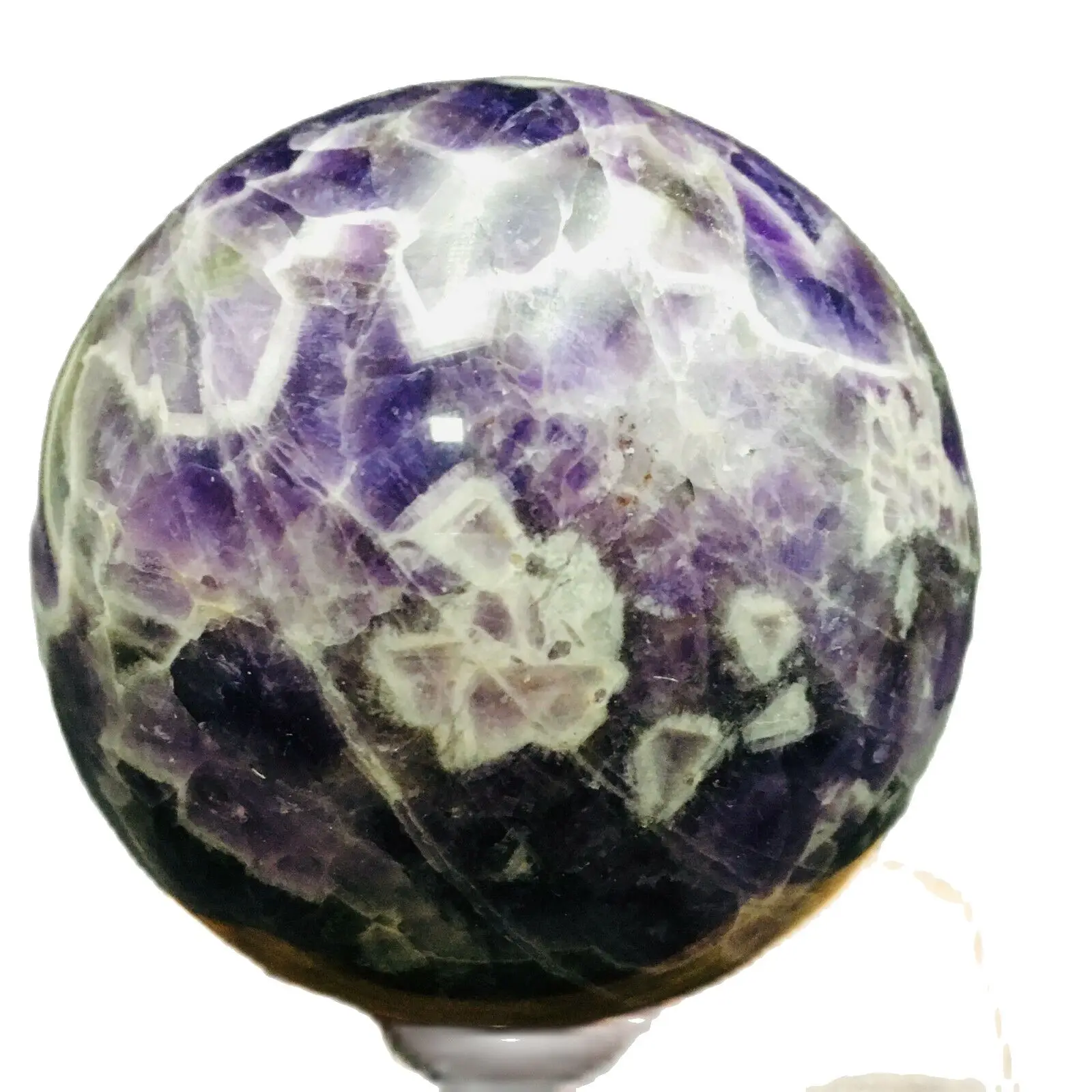 

Natural Dream Amethyst Quartz Crystal Sphere Ball Healing