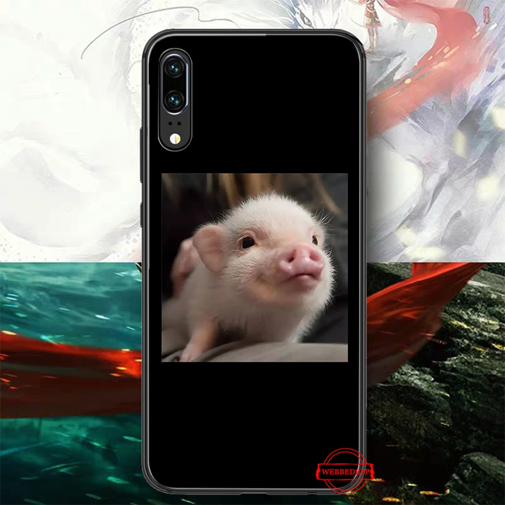 10 Забавный силиконовый чехол со Свинкой из мультфильма для huawei P8 Lite P9 Mimi P10 P20 Pro P Smart P30 - Цвет: 10