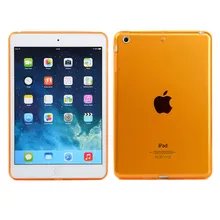 Недорогая обувь; с мягкой ТПУ чехол для iPad Mini 1/2/3 Чехол Mini2 Mini3 7,9 планшет прозрачный Чехол протектор простой кожи