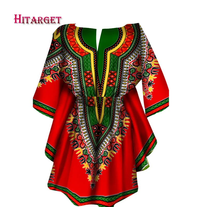 Hitarget модные африканские платья для африканская одежда для женщин одежда африканская Дашики женские африканские Топы настраиваемые WY1781
