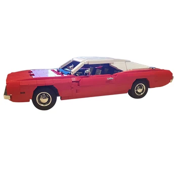 

1615Pcs MOC Static Technic Dodge Charger 1969 Vehicle Bricks Small Particle Building Blocks Model Educational Stem Toy Gift