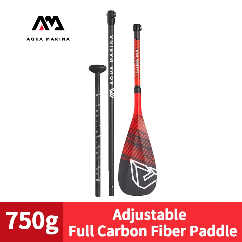 Aqua Marina Carbon Pro Upgrade Remi A Remi In Fibra Di Carbonio Completa Concorso Per Kayak A 3 Sezioni Sup Paddle Canoa Parti Remi Lungo