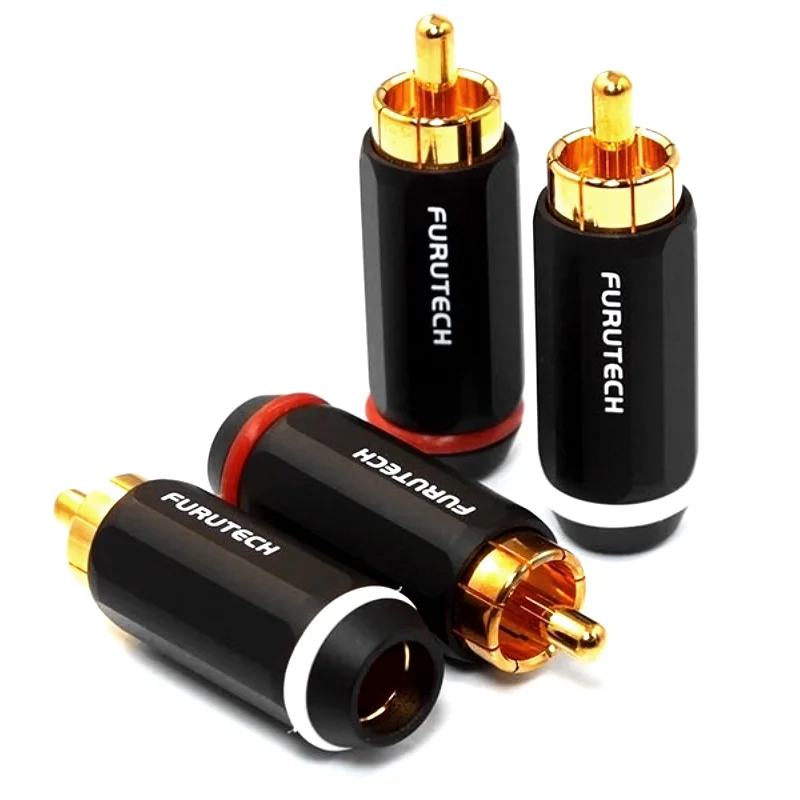 4 шт. Furutech сварочный RCA разъем однокристальный медный Hi-Fi аудио адаптер |