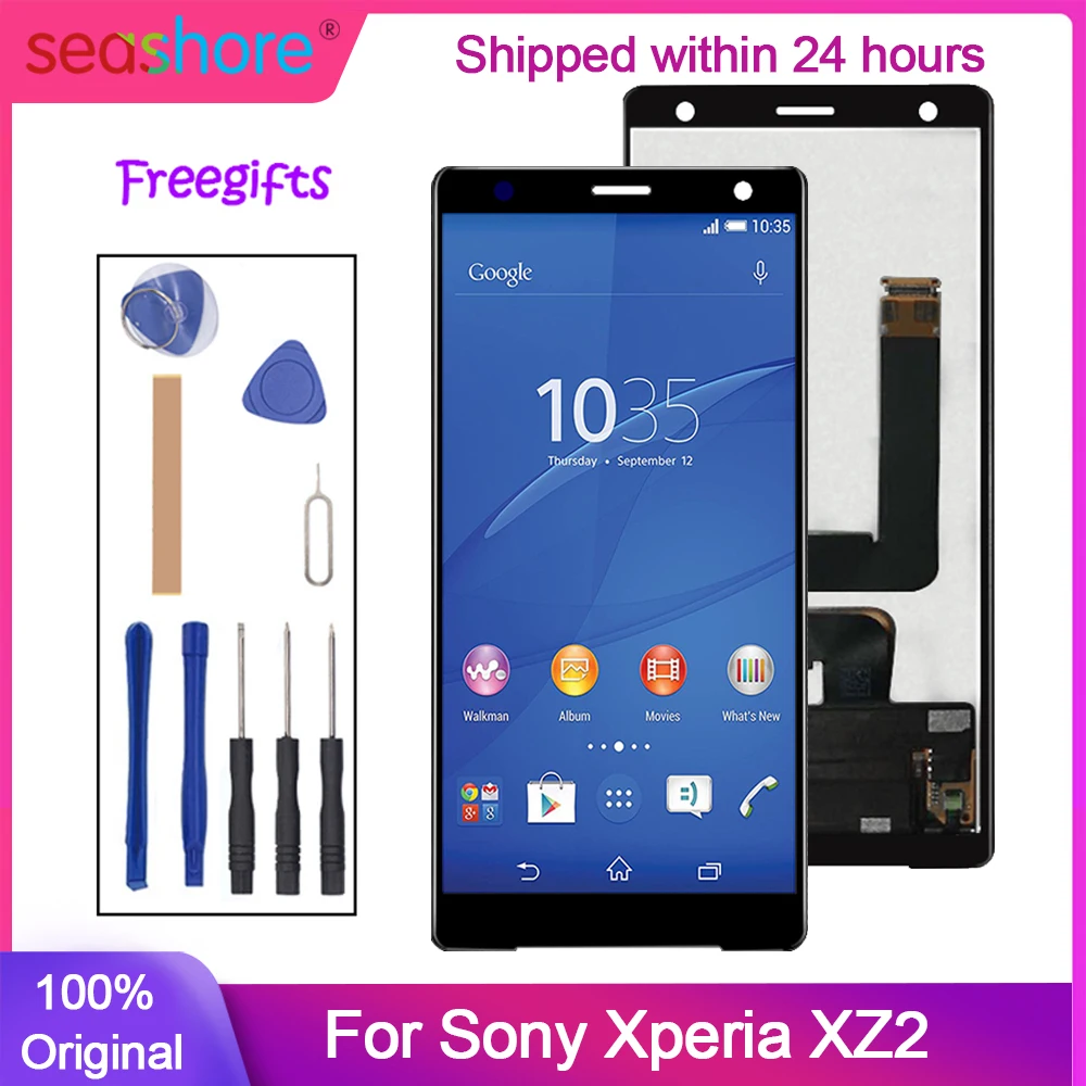 Original Display For Sony Xperia XZ2 Display Touch Screen For Xperia XZ2 LCD Display Digitizer Replacement Parts H8266 H8216