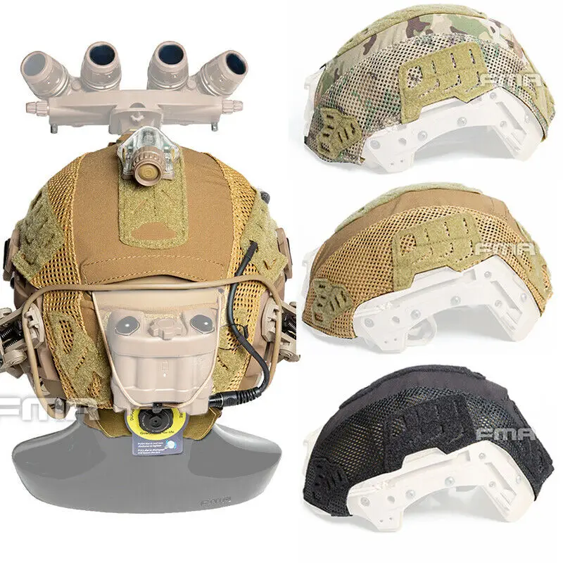 TOPTACPRO Taktische Helmabdeckung für TW Team Wendy Helmet Cover Kopfbedeckung