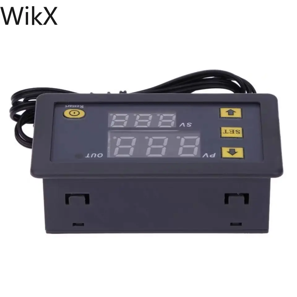 LED display digital thermostat with temperature control, heating / cooling controller, w3230, 12V, 24V, AC110-220V, 20A