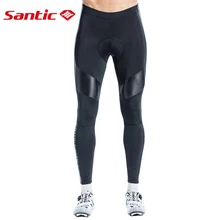 Santic, мужские длинные штаны для велоспорта, мягкие, весна-осень, 4D, подушка, подкладка, MTB, дорожный велосипед, OutdoorSport, профессиональные штаны для соревнований
