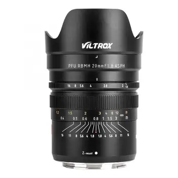 

VILTROX 20mm F1.8 Full Frame Manual Focus Lens Fit for Nikon Z6 Z7 Cameras Len Accessories