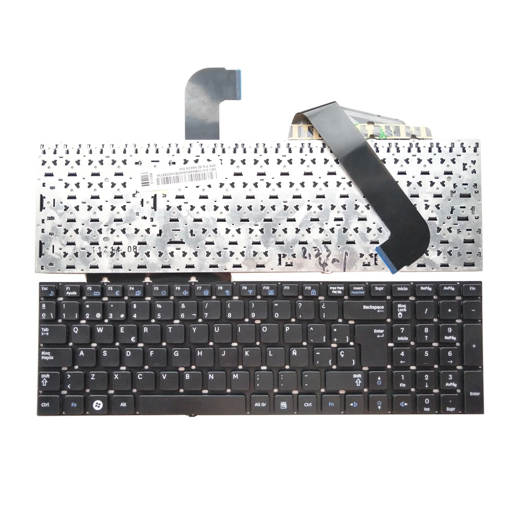 Клавиатура для ноутбука OVY SP испанская клавиатура SAMSUNG RF710 RF711 p/n:9z.n6asn.00s|Клавиатуры замены| |