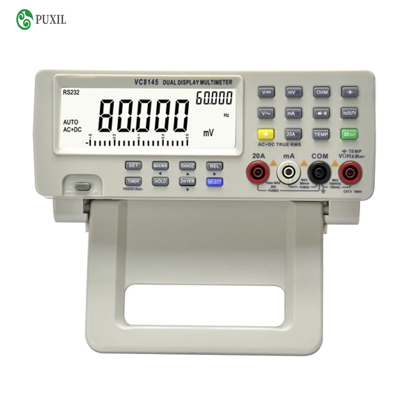 

Desktop Digital Multimeter VC8145 High Precision Dual Display Multimeter