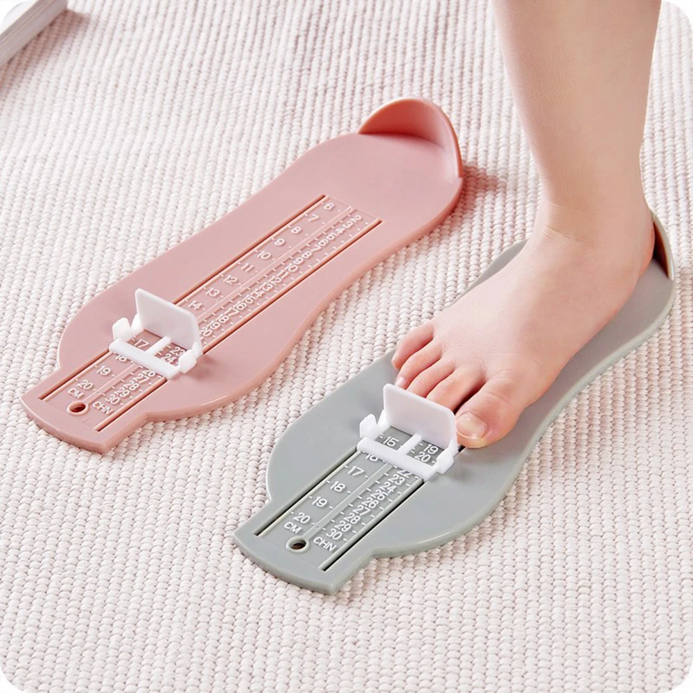 Измерение длины стопы ребенка устройство детская обувь калькулятор для детей младенческой стельки для обуви Калибр инструменты