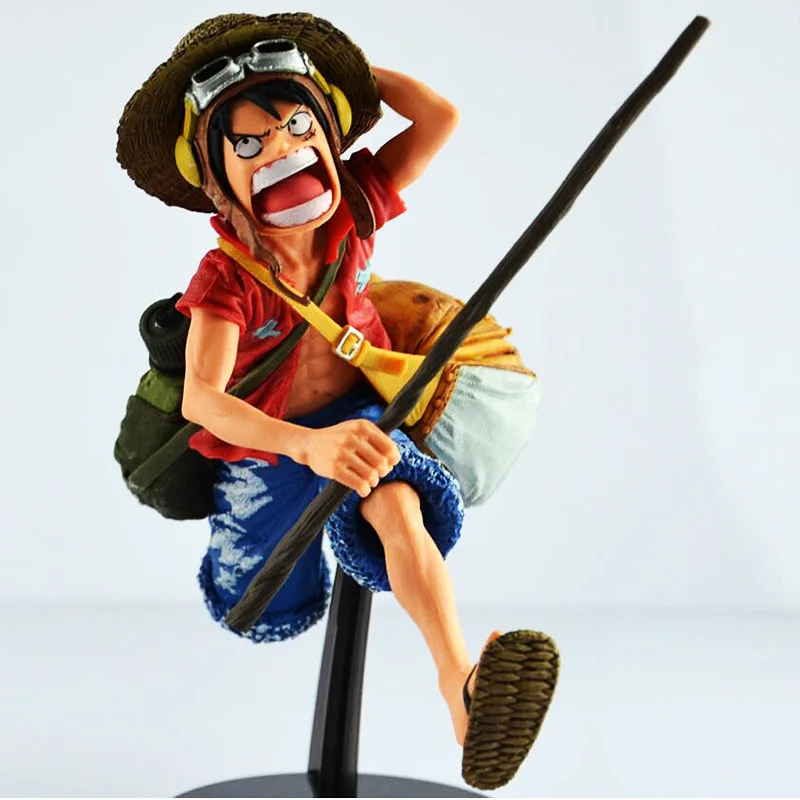 

One Piece SC Modeling King the Battle over the Dome 4 Big Mouth Straw Hat Luffy Red And Blue Two-color Selectable Garage Kit