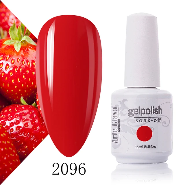 Arte Clavo 131 Colors Gel Polish Nail Gel Varnish Paint Semi Permanent Nails Art Gel Nail Polish For Manicure Top Coat Base Coat 2096