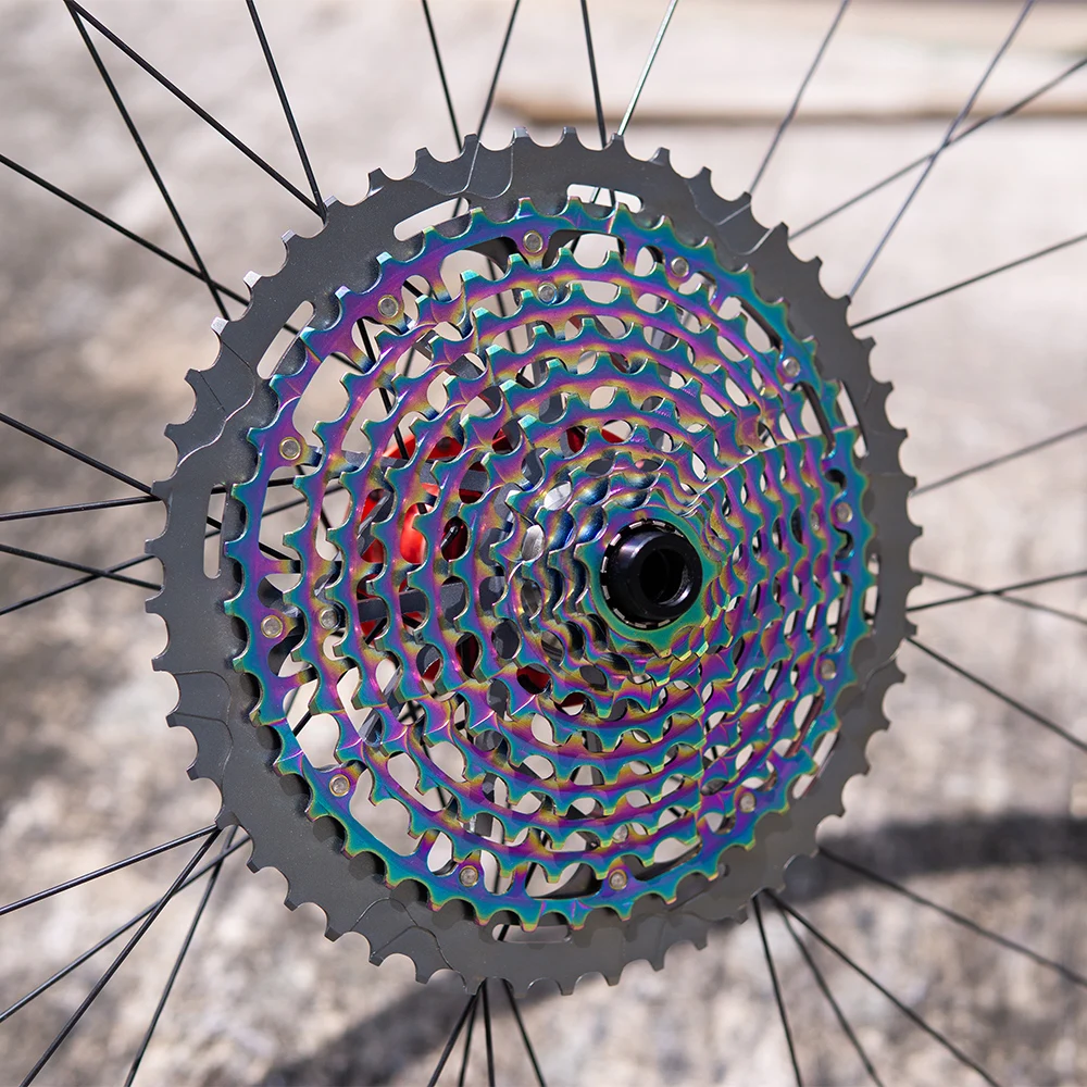 ZTTO-Ultimate-MTB-11-Speed-9-50T-Cassette-ULT-XD-Cassette-Rainbow-372g-Steel-Durable-Ultralight (2)