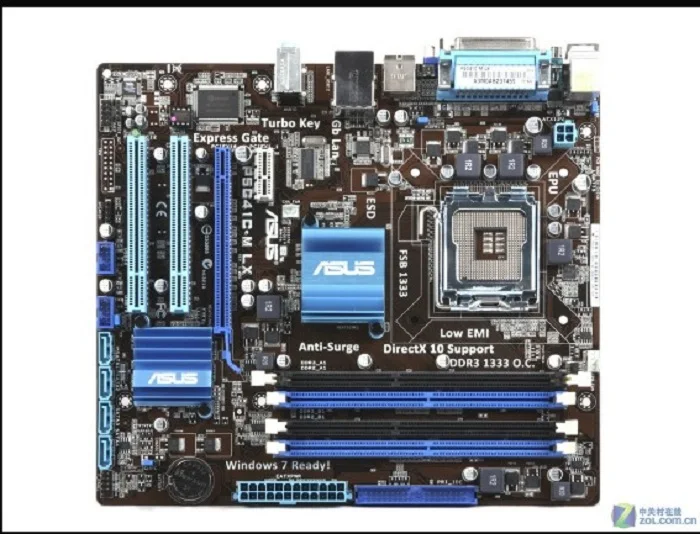 

Asus P5G41C-M LX Desktop Motherboard G41 Socket LGA 775 Q8200 Q8300 DDR2/3 8G u ATX UEFI BIOS Original Used Mainboard On Sale