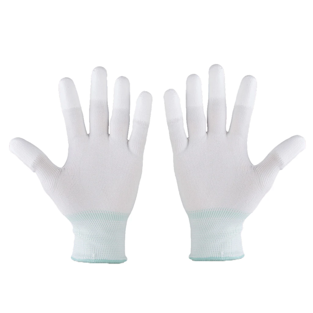 Nylon Quilting Gloves for  Quilters Sewing Craft M White
