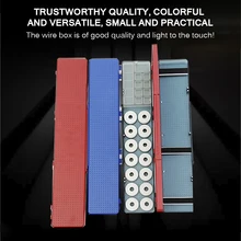 Портативная рыболовная леска, крючки, коробка для рыболовных снастей, чехол для намотки, многослойная многофункциональная коробка для хранения рыболовных снастей