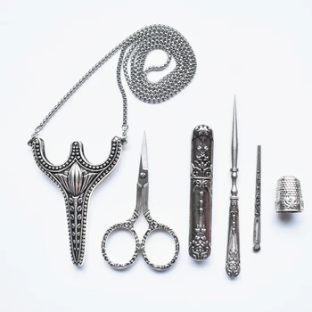 

Retro Vintage Scissors Arts Scissors Handcraft embroidery thread Sewing Scissors Fabric Scissors Cross Stitch tailor scissors