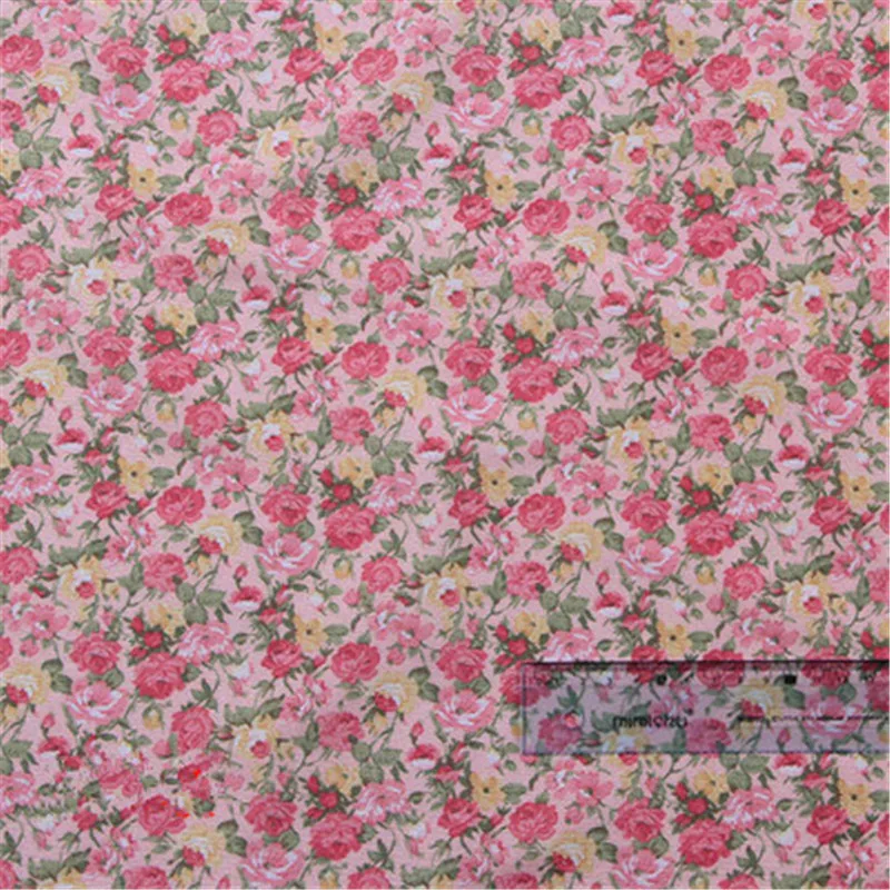 pink Многоцветные розовые текстильные мешки, обувь, кепки, рукава, ткани, скатерти с принтом, наволочка, шторы ручной работы, плотная ткань - Цвет: pink