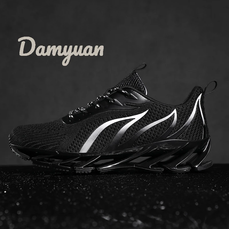 Damyuan зимние кроссовки модные удобные нескользящие износостойкие мужские спортивные кроссовки для отдыха и прогулок мужские кроссовки