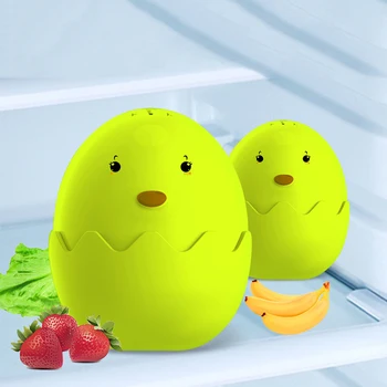 

HOT Egg Model Kitchen Refrigerator Deodorizer Remove Odor Portable Long Lasting for Home TI99