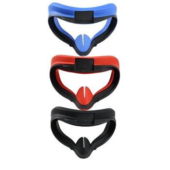 

New Soft Anti-sweat Silicone Eye Mask Cover for Oculus Quest 2 VR Glasses Unisex Light Blocking Anti-leakage Face Eye Cover Pad