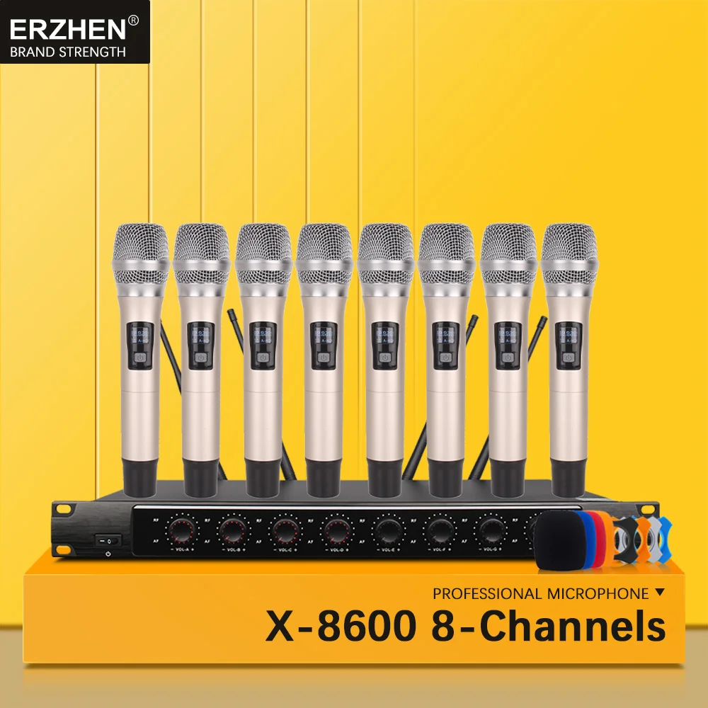 Wireless SystemX-8600 Professional Microphone 8