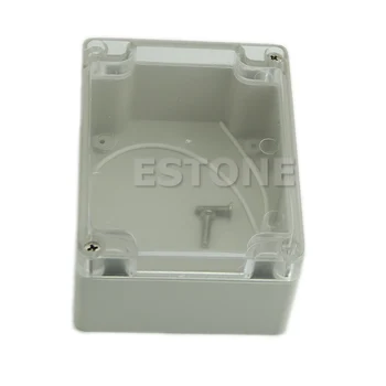 

Plastic Waterproof Clear Cover Electronic Project Box Enclosure Case 115x90x55MM