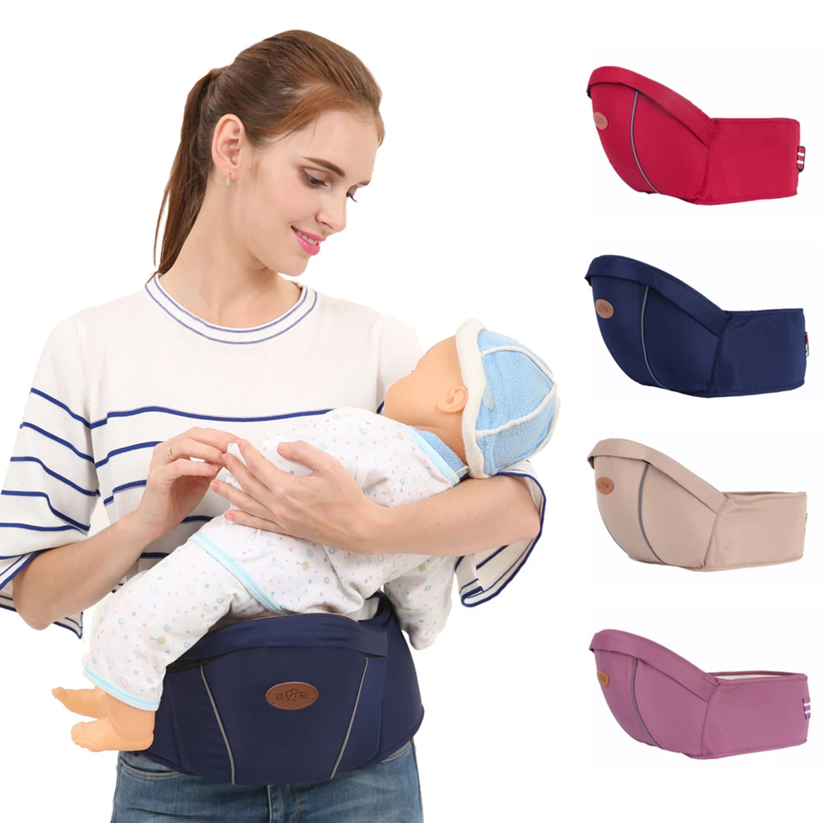Рюкзак Кенгуру hipseat для младенцев перевозчика стулообразные ходунки ребенка держать пояс Рюкзак-переноска для детей и младенцев комфорт талии сиденье 4 цвета