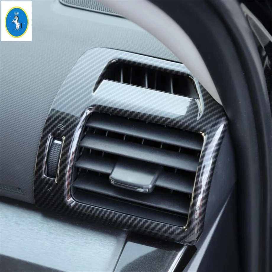 Yimaautotrims авто аксессуар боковой панели Кондиционер AC на выходе Vent Крышка отделка Подходит для Toyota 4runner 2010- из АБС-пластика
