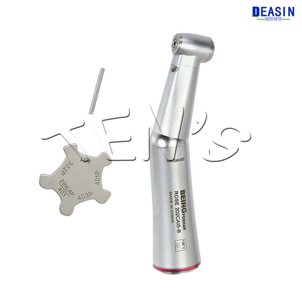 

1:5 Dental DEASIN LED Increasing Speed Contra Angle Handpiece Built-in Cooling System Dentistyr Other Tools