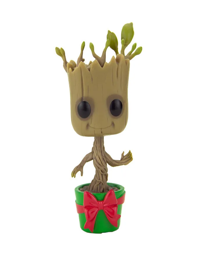 

Pop101 # Potted Plant Shuren Groot Holiday Version Rotating Shuren Decoration