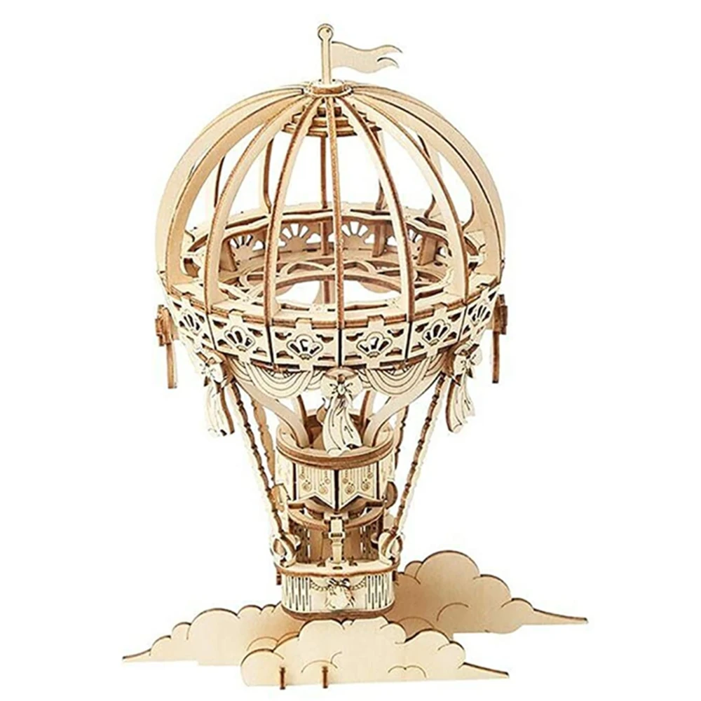 Robotime воздушный шар модель деревянная головоломка набор имитация 3D сделай сам
