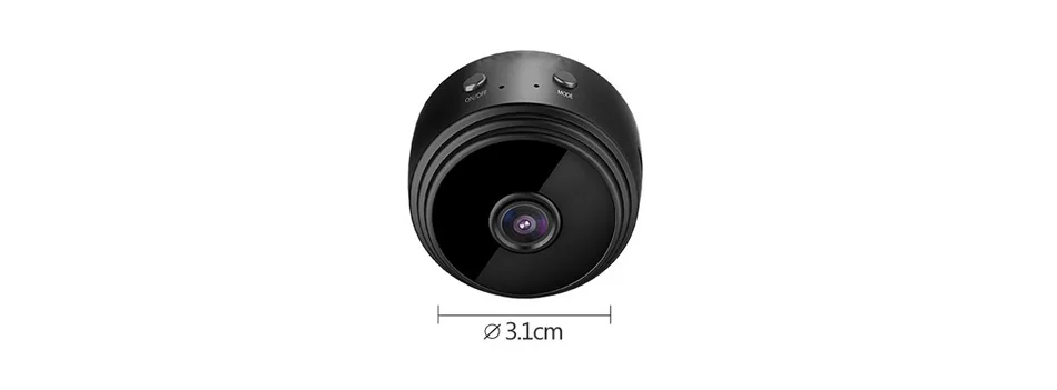 Домашняя безопасность мини WiFi 1080P IP камера детский спящий монитор CCTV Инфракрасное Ночное Видение Движения Мини видеокамера петля видео запись