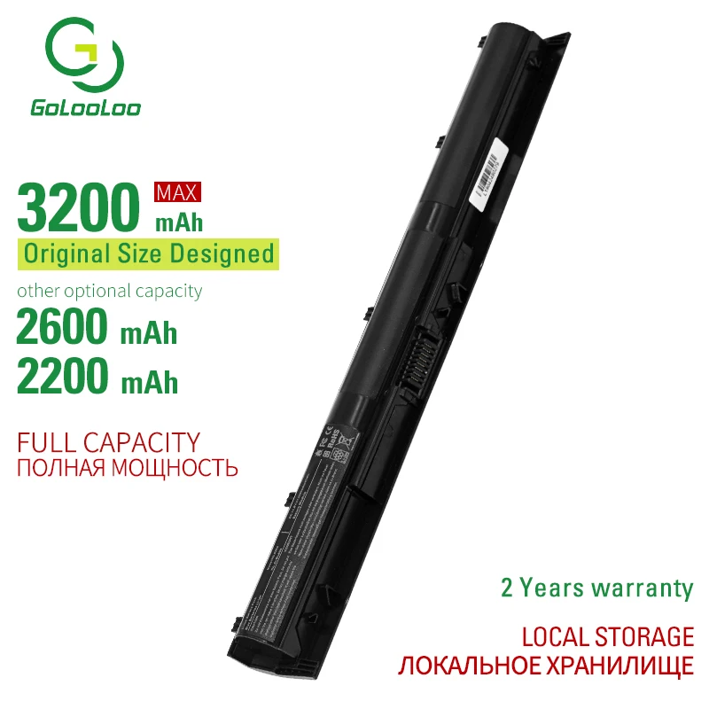 Аккумулятор Golooloo для ноутбука Hp Pavilion 14-ab005TU ab006TU ab011TX ab012TX ab013TX 15-ab016TU ab017TU ab018TU ab036TX |