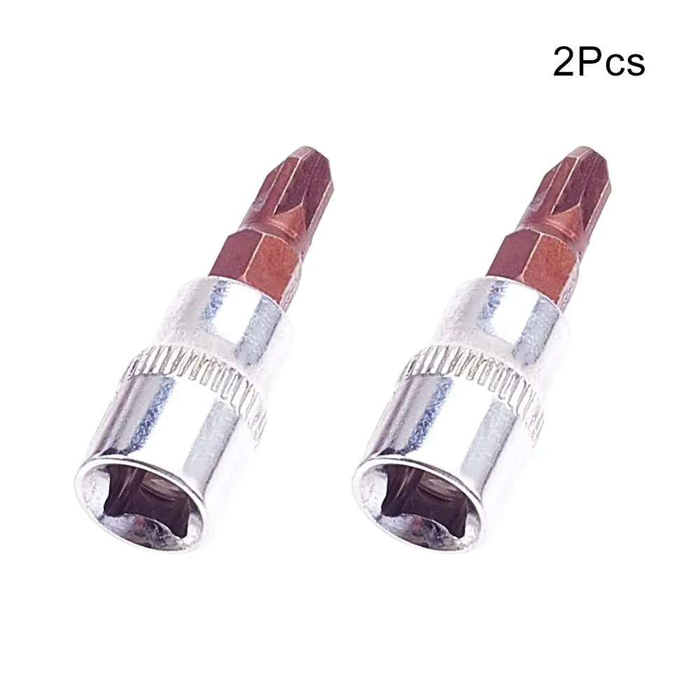 PZ3x38mm Utoolmart PH1 PH2 PH3 PZ1 PZ3 1/" Phillips головки розетки 2 шт 38 мм Длина хром-ванадиевая сталь Привод гнездо адаптера - Цвет: PZ3x38mm