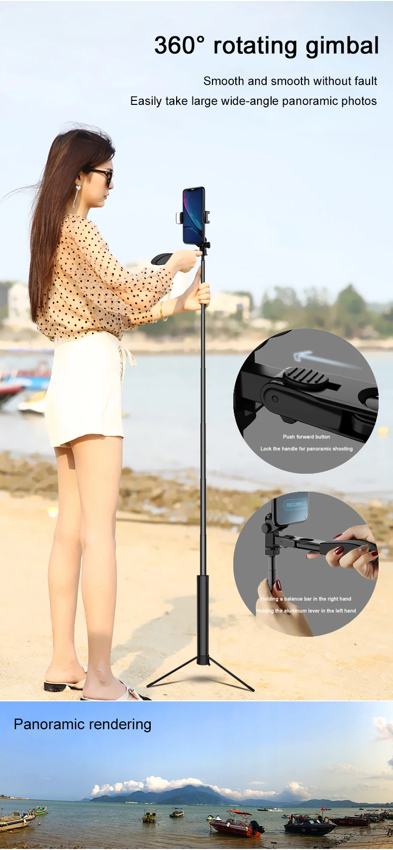 Для xiaomi селфи палка Bluetooth мини штатив селфи с беспроводным пультом дистанционного управления для iPhone 6 6s 7 8 plus samsung Android телефон