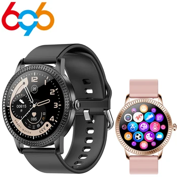 

696 CF18P full touch screen Smart Watch Women Waterproof Heart Rate Blood Pressure Monitor Smartwatch Fitness tracker Watch
