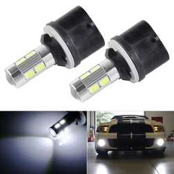 Ampoules de voiture LED 880 890, 2 pièces, ampoules au xénon blanc HID 10 SMD, accessoires automobiles pour phares antibrouillard, lampes de conduite 