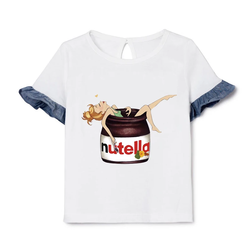Нашивки Pulaqi Nutella для одежды детская футболка платье Термотрансферная наклейка на