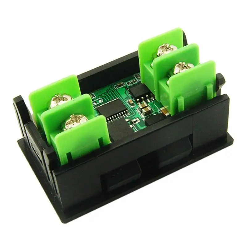 120V 20A DC Цифровой вольтметр Амперметр мощность Емкость температура таймер напряжение измеритель тока Термометр Тестер энергии детектор